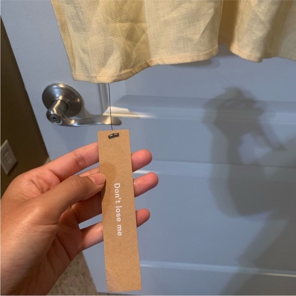 LOWEST PRICE Reformation Yellow Mini Dress - Picture 7 of 7